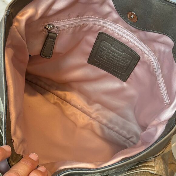 Coach Bag Purse Handbag Y2K Lexi Signature Sateen Soho Shoulder Bag Pocketbook - Picture 13 of 16